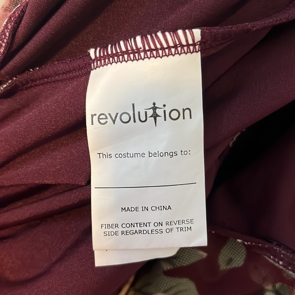 Ballet costume, romper, skort - Picture 5 of 6